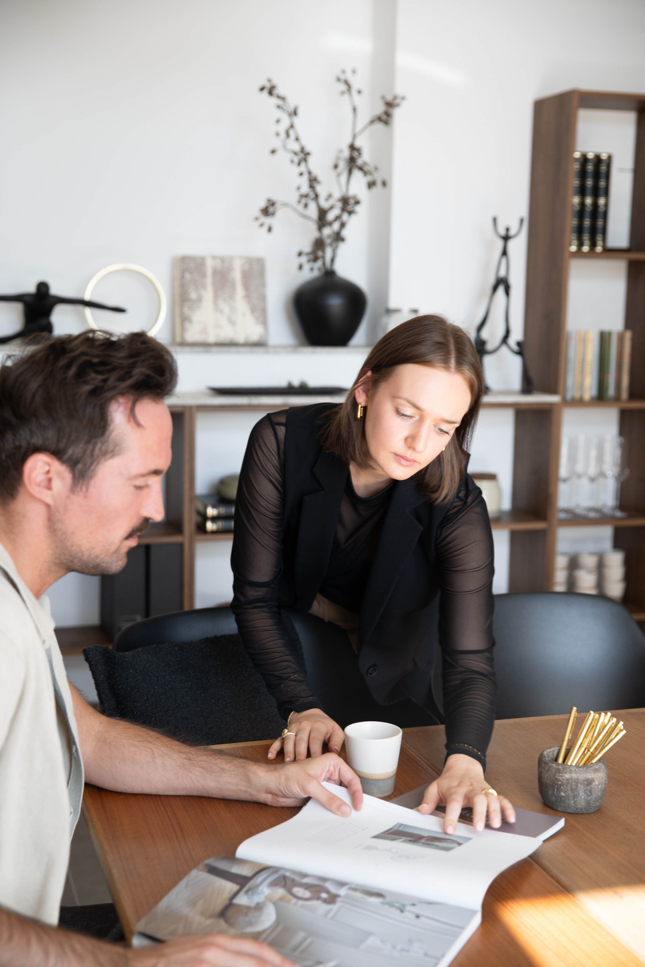 Business interior detail